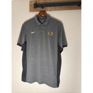 UW Milwaukee Panthers Nike Dri-fit Polo Shirt Gray Men's XL